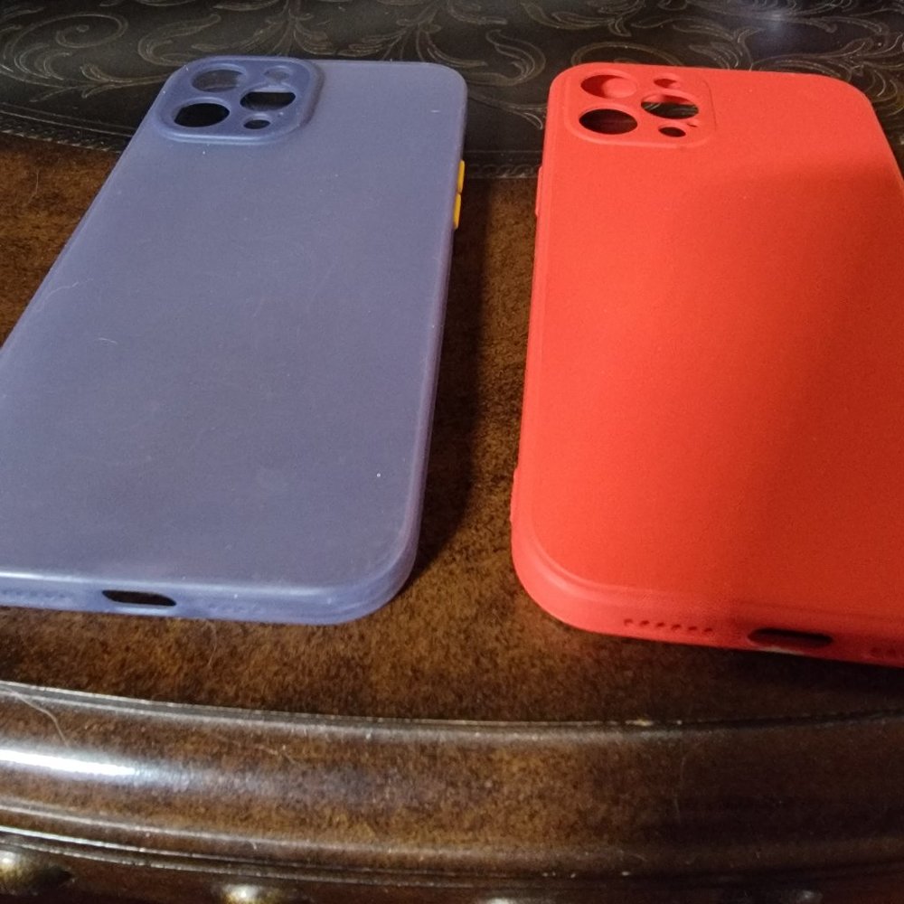 2 pack 12 Pro Max Cell phone cases